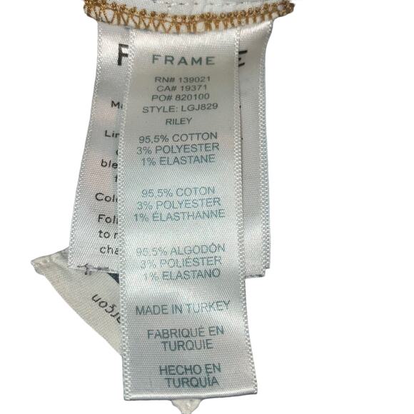 Frame - Le Garcon Mid-Rise Boyfriend Jean in Medium Blue Riley-size 24 - Picture 4 of 14